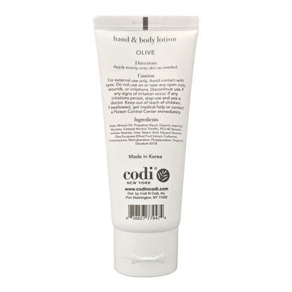 CodiNCodi Hand & Body Lotion – Olive 750 ml Bottle and 2 Tubes – Professional Size Moisturizer with Natural Extracts – Hydrating, Non-Greasy Formula for All Skin Types Avelisse