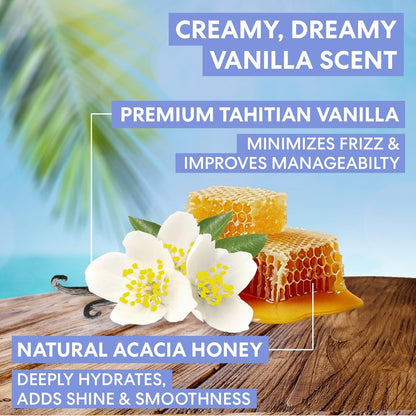 Palmer's Cocoa Butter Formula Tahitian Vanilla Hair & Scalp Oil, 5.1 Fl Oz - Hydrating & Nourishing Oil with Vitamin E & Acacia Honey for Shine, Smoothness & Frizz Control, All Hair Types