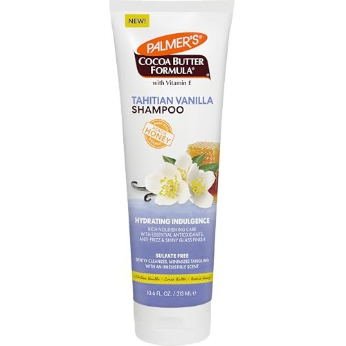 Palmer's Cocoa Butter Formula Tahitian Vanilla Hair Shampoo – Hydrating & Moisturizing Shampoo with Vitamin E & Acacia Honey for Shine, Smoothness & Frizz Control – 10.6 Fl Oz - görsel 2