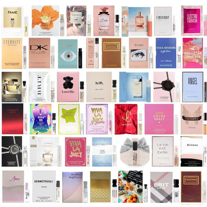 Tradeberry Perfume High End Designer Fragrance Sampler Set for Women - Pack of 10 Sample Vials Avelisse