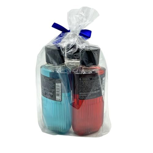 Bath & Body Works Bourbon, Noir, Ocean Men's Collection 3-in-1 Hair, Face & Body Wash Gift Set (3 x 10 fl oz) Avelisse