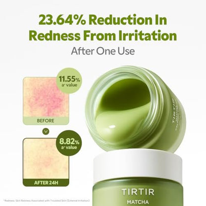 TIRTIR Matcha PDRN Calming Cream – 24H Hydrating Korean Moisturizer for Sensitive Skin, 1.69 Fl Oz Avelisse