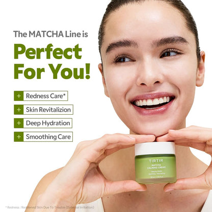 TIRTIR Matcha PDRN Calming Cream – 24H Hydrating Korean Moisturizer for Sensitive Skin, 1.69 Fl Oz Avelisse
