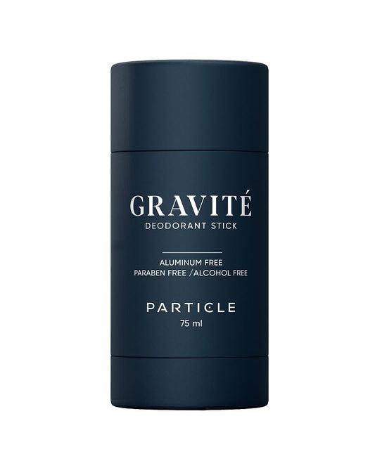 Gravité Deodorant for Men – Aluminum & Paraben Free, Fresh & Invigorating Scent with Bergamot, Grapefruit, Rosemary, Cashmere Wood & Vetiver – Long-Lasting Natural Deodorant 75ml Avelisse