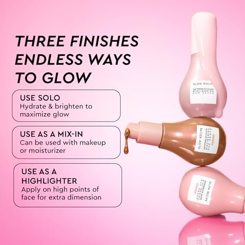 Glow Recipe Dew & Hues Must-Haves Limited Edition Travel Size Gift Set - Niacinamide Dew Drops, Hue Drops Sun Glow & Rosy Glow (15ml Trio) Avelisse