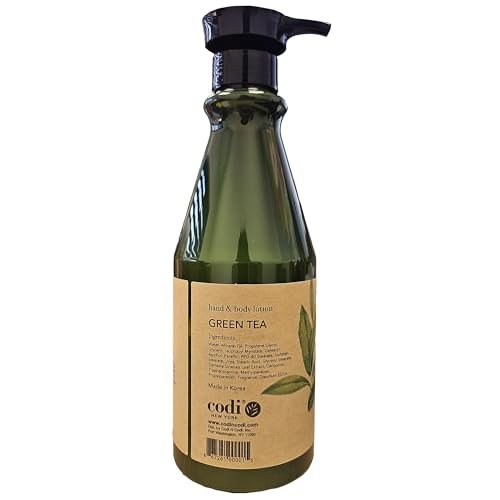CodiNCodi Hand & Body Lotion – Green Tea & Olive 750 ml (25 Fl Oz) – Professional Size Moisturizer with Natural Extracts – Hydrating, Non-Greasy Formula for All Skin Types - görsel 4