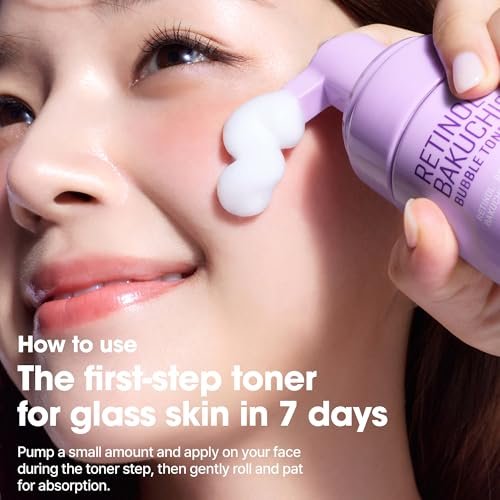 SOME BY MI Retinol Bakuchiol Bubble Toner – 3.4oz (100ml) – Korean Retinol Face Toner for Glass Skin – Hydration, Radiance & Calming Care with Hyaluronic Acid, Centella & Niacinamide - görsel 15