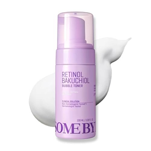 SOME BY MI Retinol Bakuchiol Bubble Toner – 3.4oz (100ml) – Korean Retinol Face Toner for Glass Skin – Hydration, Radiance & Calming Care with Hyaluronic Acid, Centella & Niacinamide - görsel 1