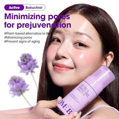 SOME BY MI Retinol Bakuchiol Bubble Toner – 3.4oz (100ml) – Korean Retinol Face Toner for Glass Skin – Hydration, Radiance & Calming Care with Hyaluronic Acid, Centella & Niacinamide
