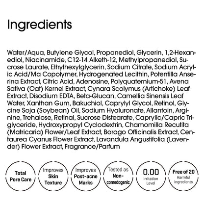 SOME BY MI Retinol Bakuchiol Bubble Toner – 3.4oz (100ml) – Korean Retinol Face Toner for Glass Skin – Hydration, Radiance & Calming Care with Hyaluronic Acid, Centella & Niacinamide