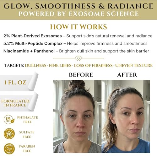 Exosomes for Skin Serum – Anti-Aging Multi Peptide Serum for Face Pores, Fine Lines & Microneedling – 2% Exosomes, GHK-Cu Copper Peptides, Argireline, EGF & Hyaluronic Acid Avelisse