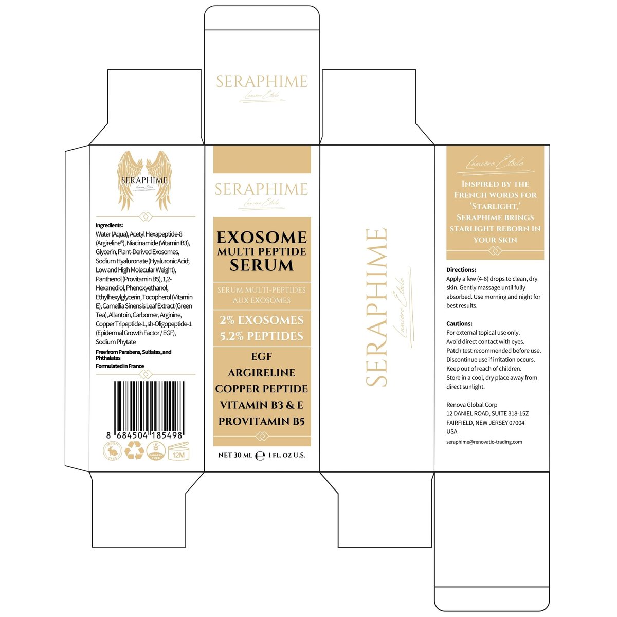 Exosomes for Skin Serum – Anti-Aging Multi Peptide Serum for Face Pores, Fine Lines & Microneedling – 2% Exosomes, GHK-Cu Copper Peptides, Argireline, EGF & Hyaluronic Acid Avelisse