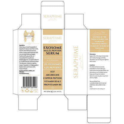 Exosomes for Skin Serum – Anti-Aging Multi Peptide Serum for Face Pores, Fine Lines & Microneedling – 2% Exosomes, GHK-Cu Copper Peptides, Argireline, EGF & Hyaluronic Acid Avelisse