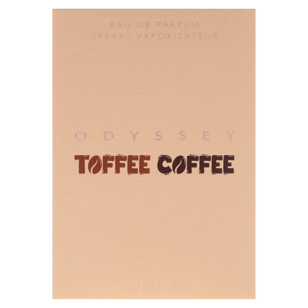 Armaf Odyssey Toffee Coffee – Sweet, Gourmand, Woody – Eau de Parfum Spray, Long-Lasting Unisex Fragrance, 3.4 oz / 100 ml Avelisse