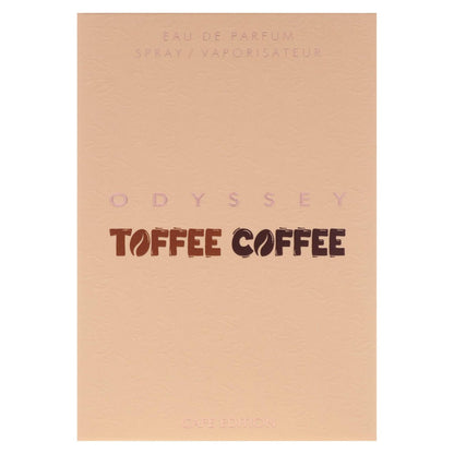 Armaf Odyssey Toffee Coffee – Sweet, Gourmand, Woody – Eau de Parfum Spray, Long-Lasting Unisex Fragrance, 3.4 oz / 100 ml Avelisse