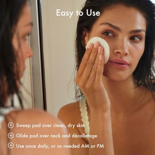 Summer Fridays Gentle Reset Daily Exfoliating Pads - AHA + PHA Face Exfoliator for Smooth Texture & Even Skin - Soothing Hydrating Toner Pads - Vegan & Made in Korea (30 Count) Avelisse