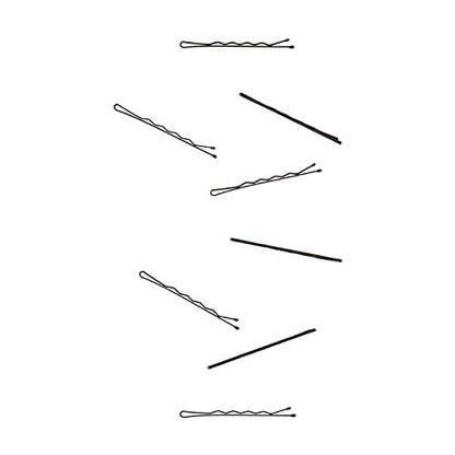 Goody 255-Piece Black Bobby Pin Kit with Magnetic Holder – Ultra-Strong All-Day Hold for All Hair Types