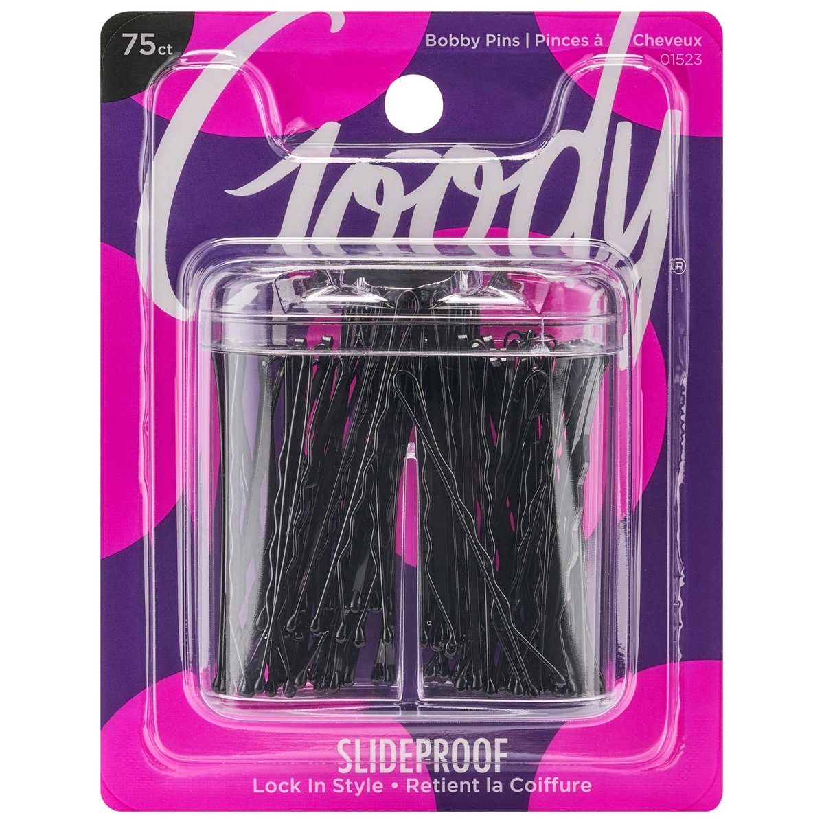 Goody 255-Piece Black Bobby Pin Kit with Magnetic Holder – Ultra-Strong All-Day Hold for All Hair Types - görsel 5