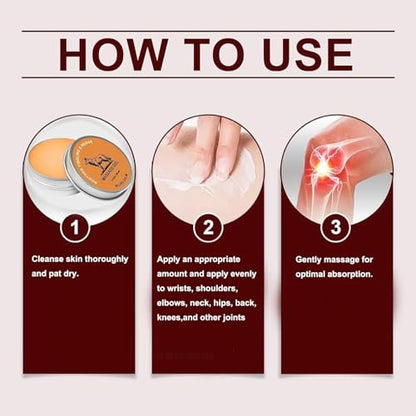 iYanoc Wolf Neuro Balm – Natural Joint & Muscle Care Cream, 2-Pack (0.33 Fl Oz Each) Avelisse