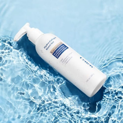 Oeneis Hydro-Collagen Boost Gel – Conductive Gel with Hydrolyzed Collagen, Niacinamide & Hyaluronic Acid for Microcurrent & RF Facial Treatments, Fragrance-Free, Paraben-Free, 7.05 oz