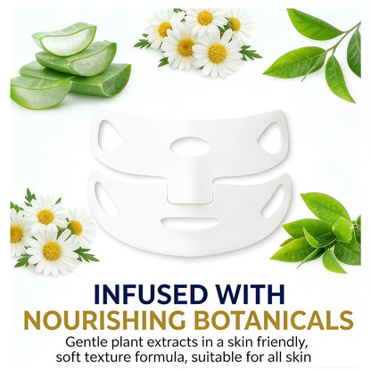 Chinology Double Chin Lifting Mask - 2026 New Reusable Upgraded Deep Collagen Firming Mask for Face and Neck, Helps Create a Three-Dimensional Jawline (5 Pcs) Avelisse