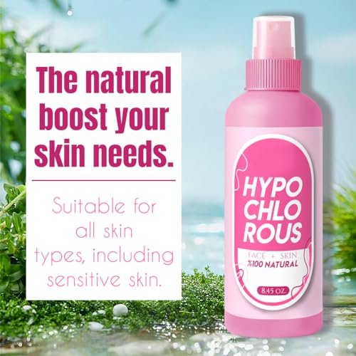 HOCl Hypochlorous Acid Spray Pure 250 ml / 8.4 oz – Natural Skin & Face Mist – Gentle Refreshing Formula for Cleansing, Soothing & Deodorizing – Alcohol-Free & pH Balanced - görsel 16