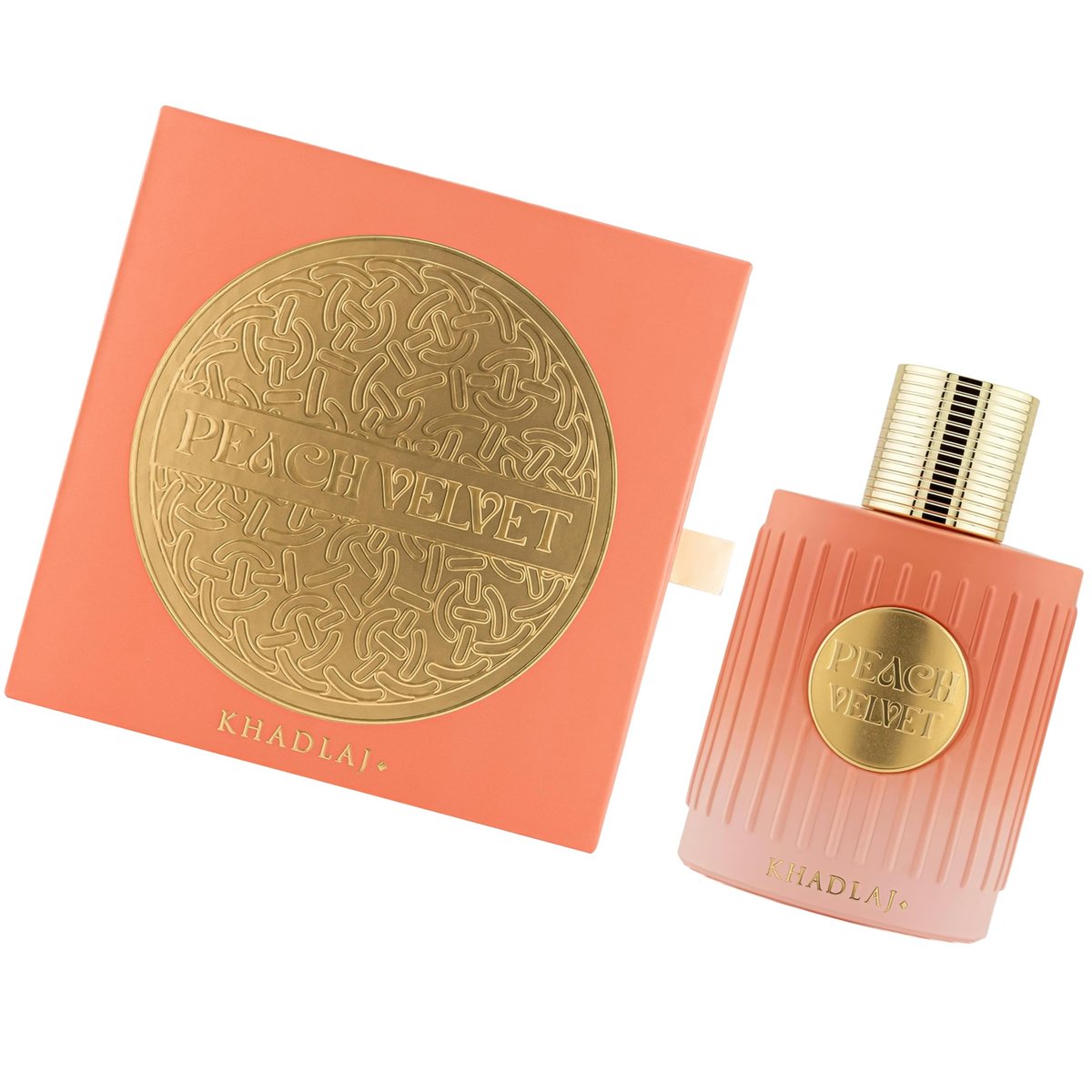 Khadlaj Peach Velvet Eau de Parfum for Women – Fruity Sweet Amber Gourmand Long-Lasting Fragrance 100ml - görsel 9