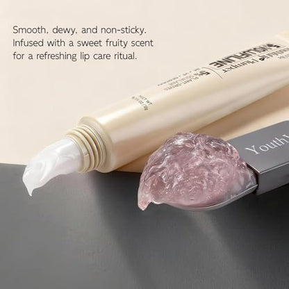 YouthVibe 5% Volufiline Lip Care Set - Nourishing & Hydrating Lip Plumper and Lip Mask with Squalane, Shea Butter, Collagen, Peptide & PDRN for Fuller-Looking Lips