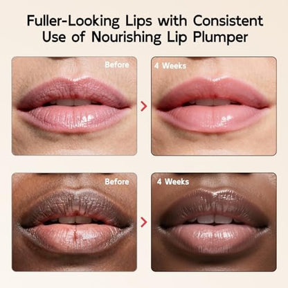 YouthVibe 5% Volufiline Lip Care Set - Nourishing & Hydrating Lip Plumper and Lip Mask with Squalane, Shea Butter, Collagen, Peptide & PDRN for Fuller-Looking Lips