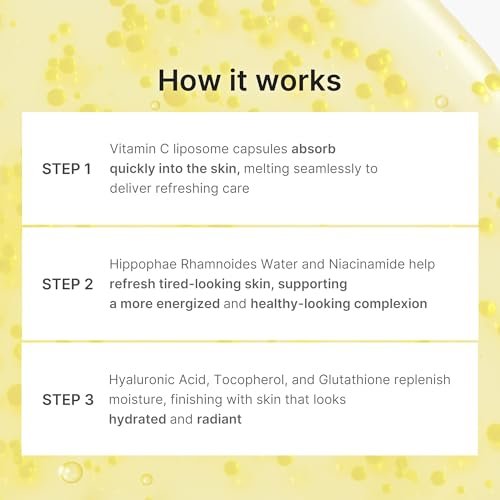 Medicube Deep Vitamin C Capsule Serum | Hydrating Vitamin C Serum for Dull & Uneven-Looking Skin | Liposome Capsules for Smooth, Radiant Texture | Korean Skincare 1.01 fl.oz Avelisse