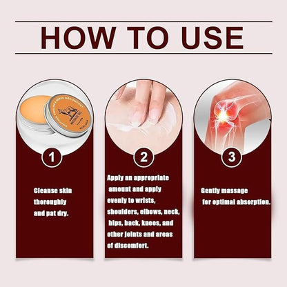 2PCS The Wolf Neuro Balm – Natural Muscle & Joint Relief Cream for Daily Comfort Avelisse