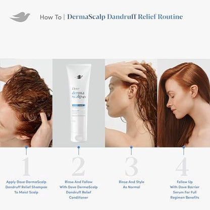 Dove Derma Scalp Dandruff Relief Conditioner with Salicylic Acid, Lamellar Serum & Niacinamide - 9 fl oz