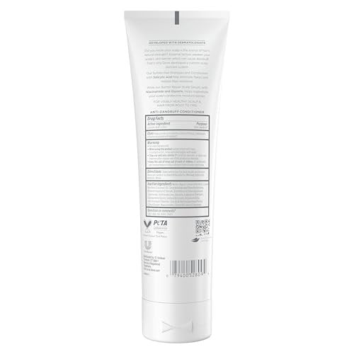 Dove Derma Scalp Dandruff Relief Conditioner with Salicylic Acid, Lamellar Serum & Niacinamide - 9 fl oz - görsel 4