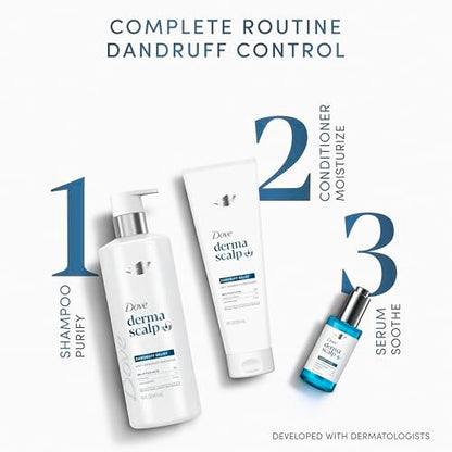 Dove Derma Scalp Dandruff Relief Conditioner with Salicylic Acid, Lamellar Serum & Niacinamide - 9 fl oz