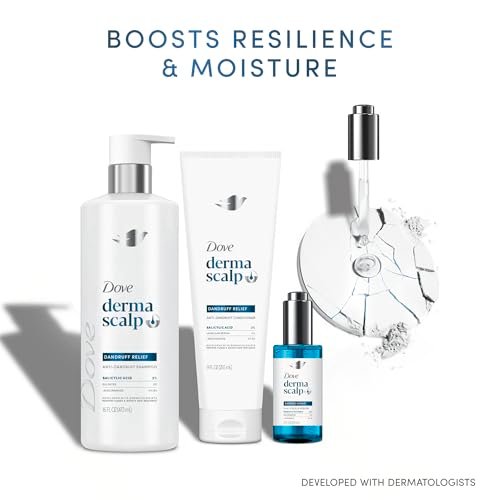 Dove Derma Scalp Dandruff Relief Shampoo with Salicylic Acid & Niacinamide – 16 fl oz - görsel 9