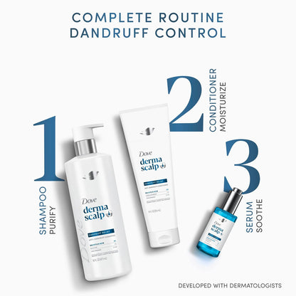 Dove Derma Scalp Dandruff Relief Shampoo with Salicylic Acid & Niacinamide – 16 fl oz