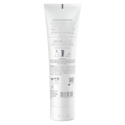 Dove Derma Scalp Density Boost Conditioner with Lamellar Serum, Glycerin, Zinc & Peptides for Hair Loss and Breakage, 9 oz
