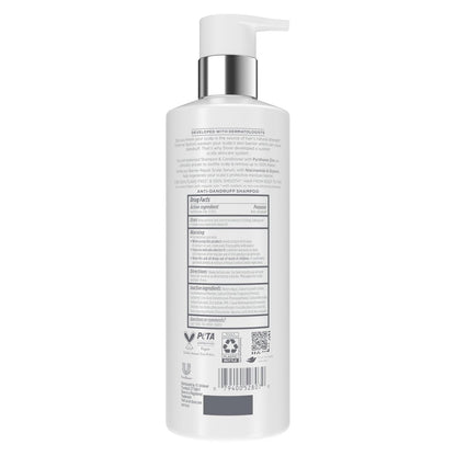 Dove Derma Scalp Dandruff & Itch Relief Shampoo with Pyrithione Zinc, Niacinamide and Coconut Essence – 16 Fl Oz