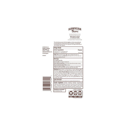 Hawaiian Tropic Weightless Hydration Sunscreen Stick SPF 60+ - Travel Size Face & Body Sunblock, Oil Free, Non Comedogenic, 0.5 oz
