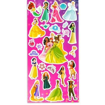 Disney Tattoos Party Favor Set for Girls - 150 Temporary Tattoos Featuring Minnie Mouse, Disney Princess and Frozen with Stickers (6 Tattoo Sheets)