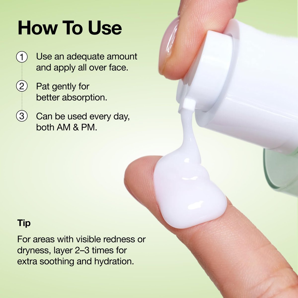 ANUA Azelaic Acid CICA Skin Soothing Moisturizer - Lightweight Redness Relief for Acne Prone Skin, Fragrance Free, Korean Skincare, 3.38 fl oz - görsel 5