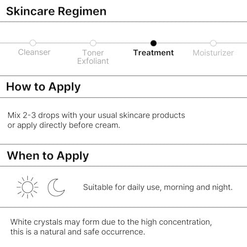 Organicity Tranexamic Acid 10% + 3 Types of Hyaluronic Acid 1% Facial Serum – Korean Skin Care for Dark Spots, Hyperpigmentation & Even Skin Tone (1.17 Fl Oz) Avelisse