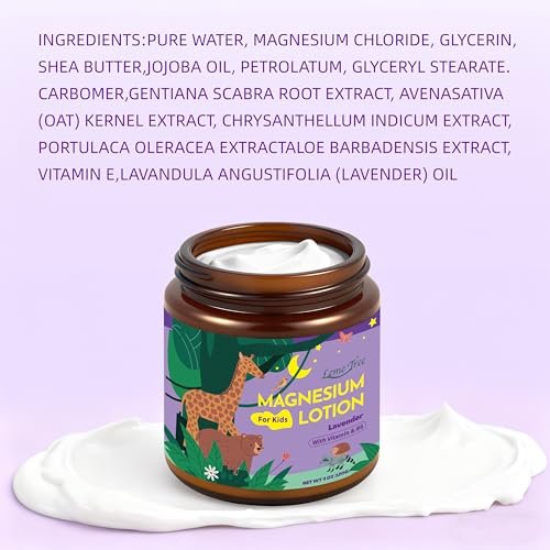 Veakson Magnesium Lotion for Kids & Babies - Lavender Magnesium Cream for Sleep, Soothing Relief & Relaxation, Topical Butter, 4 oz - görsel 13