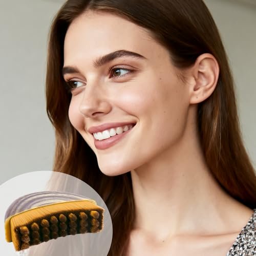 SANLESS Lymphatic Contour Face Brush – Silicone Facial Massage Tool for Drainage & Relaxation Avelisse