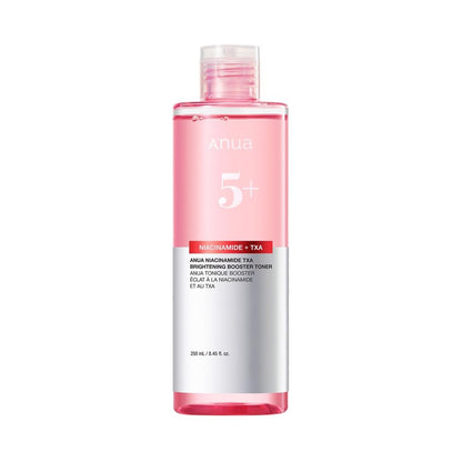 Anua Niacinamide Tranexamic Acid Brightening Booster Toner - Lightweight Pink Essence Toner for Dark Spot Care, Glow & Skin Clarity - Korean Skincare, 8.45 fl oz