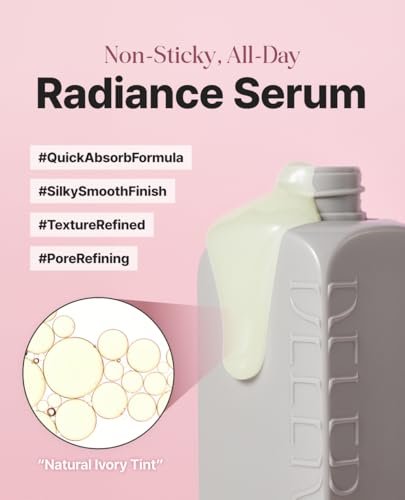 Delere Caviar Glow Smoothing Serum with Caviar Collagen, Niacinamide & Retinol – Korean Glass Skin Serum, 1.7 oz Avelisse