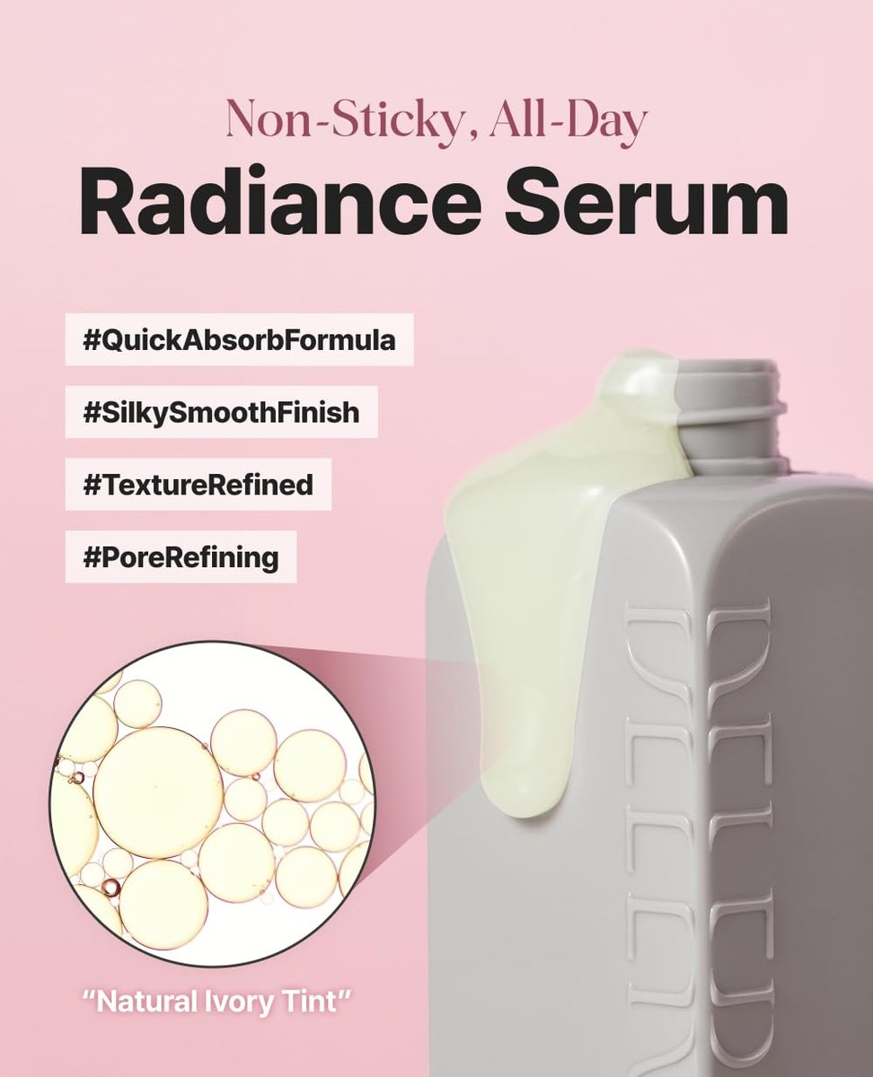 Delere Caviar Glow Smoothing Serum with Caviar Collagen, Niacinamide & Retinol – Korean Glass Skin Serum, 1.7 oz Avelisse