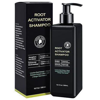 Root Activator Shampoo For Men - Hair Growth Shampoo for Hair Loss and Thinning Hair - 300 mL/10.1 fl oz Avelisse