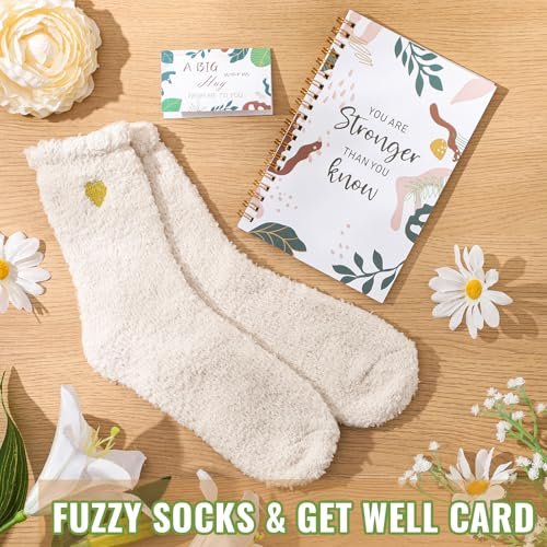 Get Well Soon Self Care Gift Basket for Women - Inspirational Thinking of You Gift Set, Relaxation Feel Better Hug in a Box, Chemo Care Package for Mom, Friend, Sister, Wife Avelisse