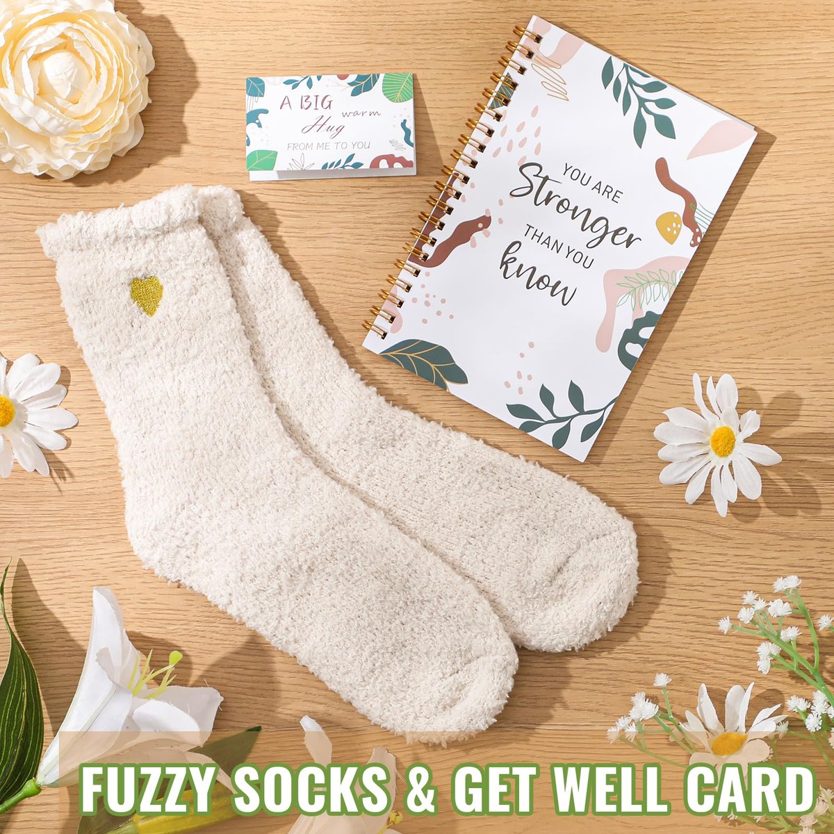 Get Well Soon Self Care Gift Basket for Women - Inspirational Thinking of You Gift Set, Relaxation Feel Better Hug in a Box, Chemo Care Package for Mom, Friend, Sister, Wife Avelisse